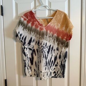 XCVI Rian Tie-Dye wash top